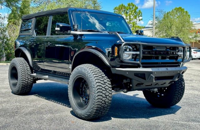 2021+ Ford Bronco Grill Guard - Turn Offroad