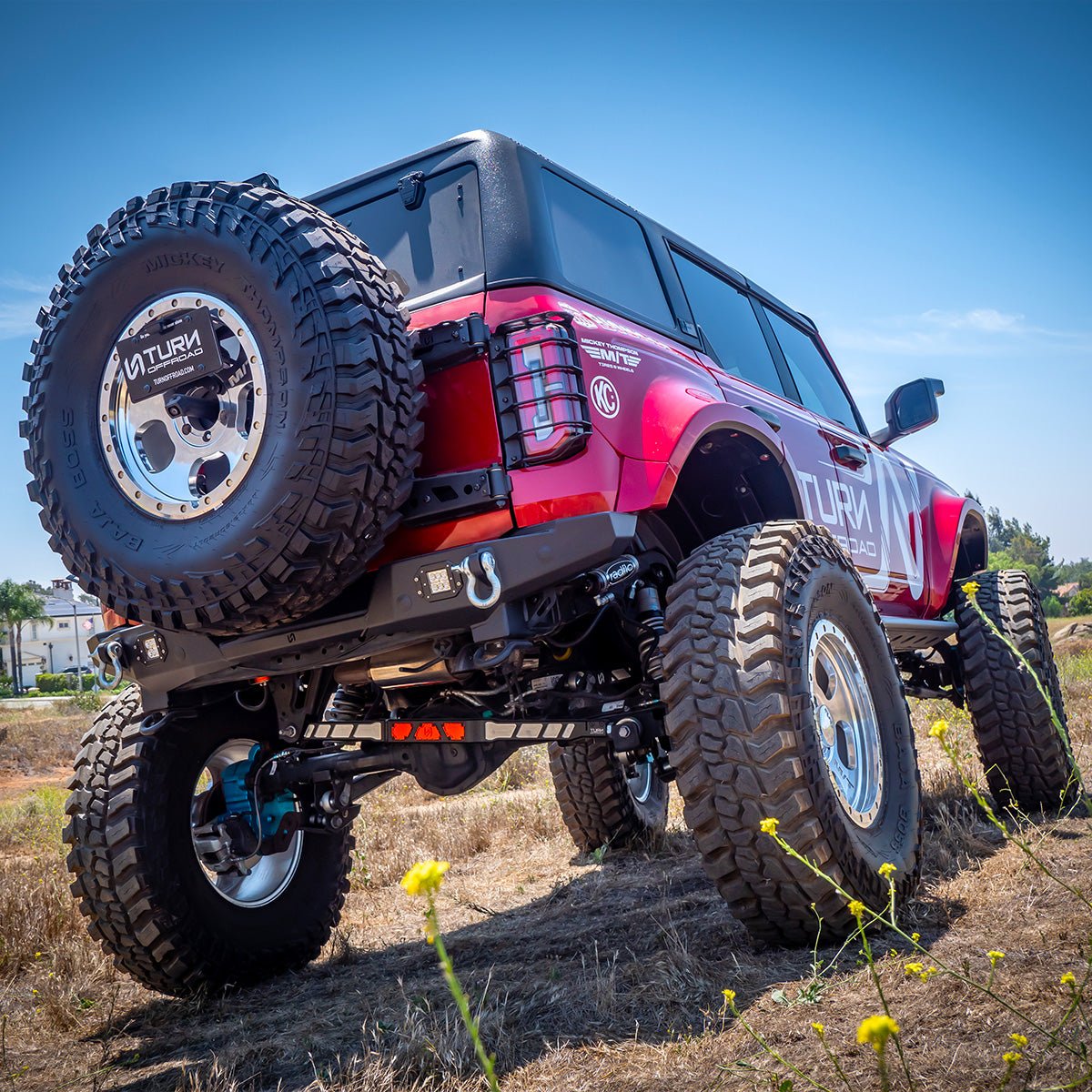 2021+ Ford Bronco HD Tire Carrier Tailgate Reinforcement - Turn Offroad