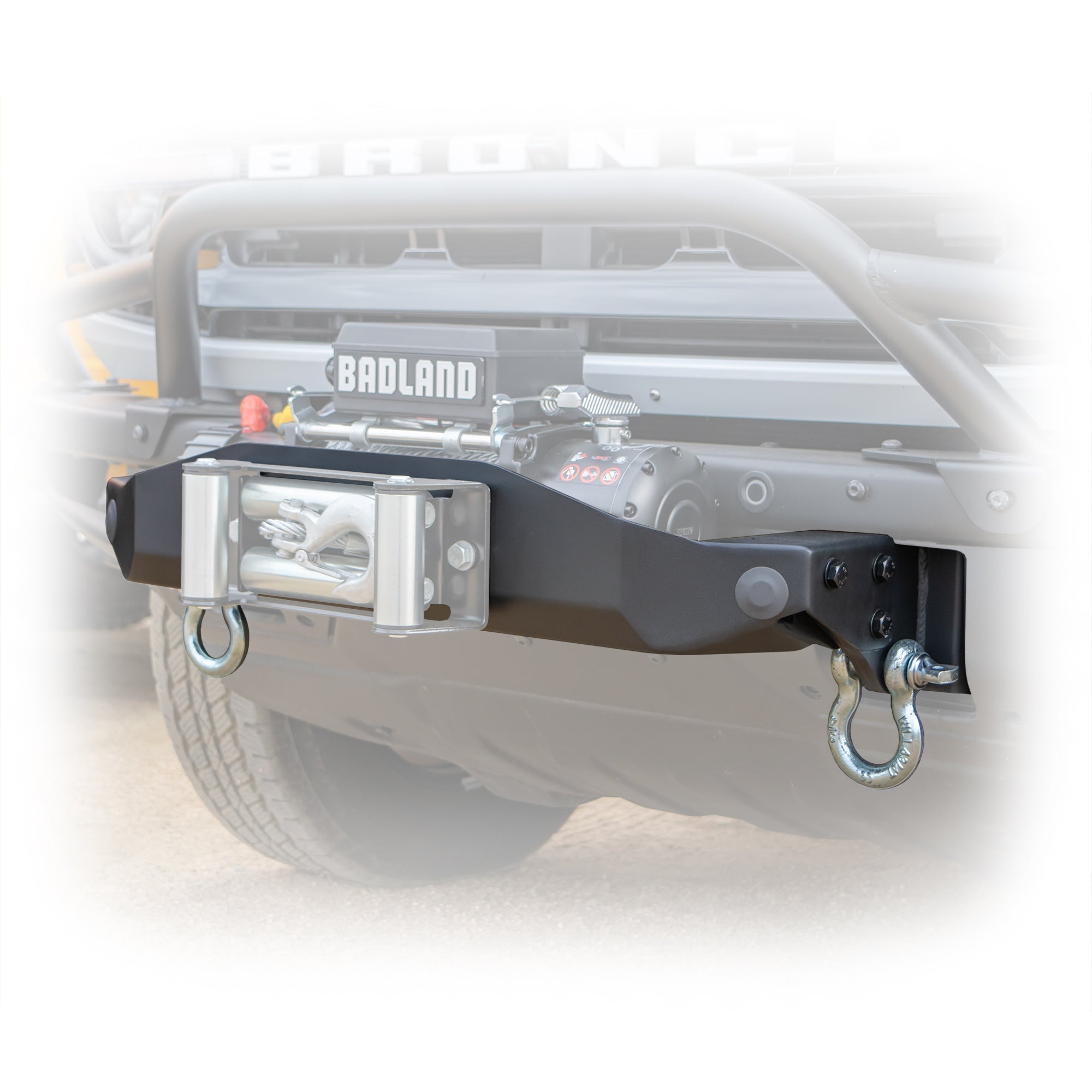 2021+ Ford Bronco OEM Modular Bumper / Raptor Winch Plate - Turn Offroad