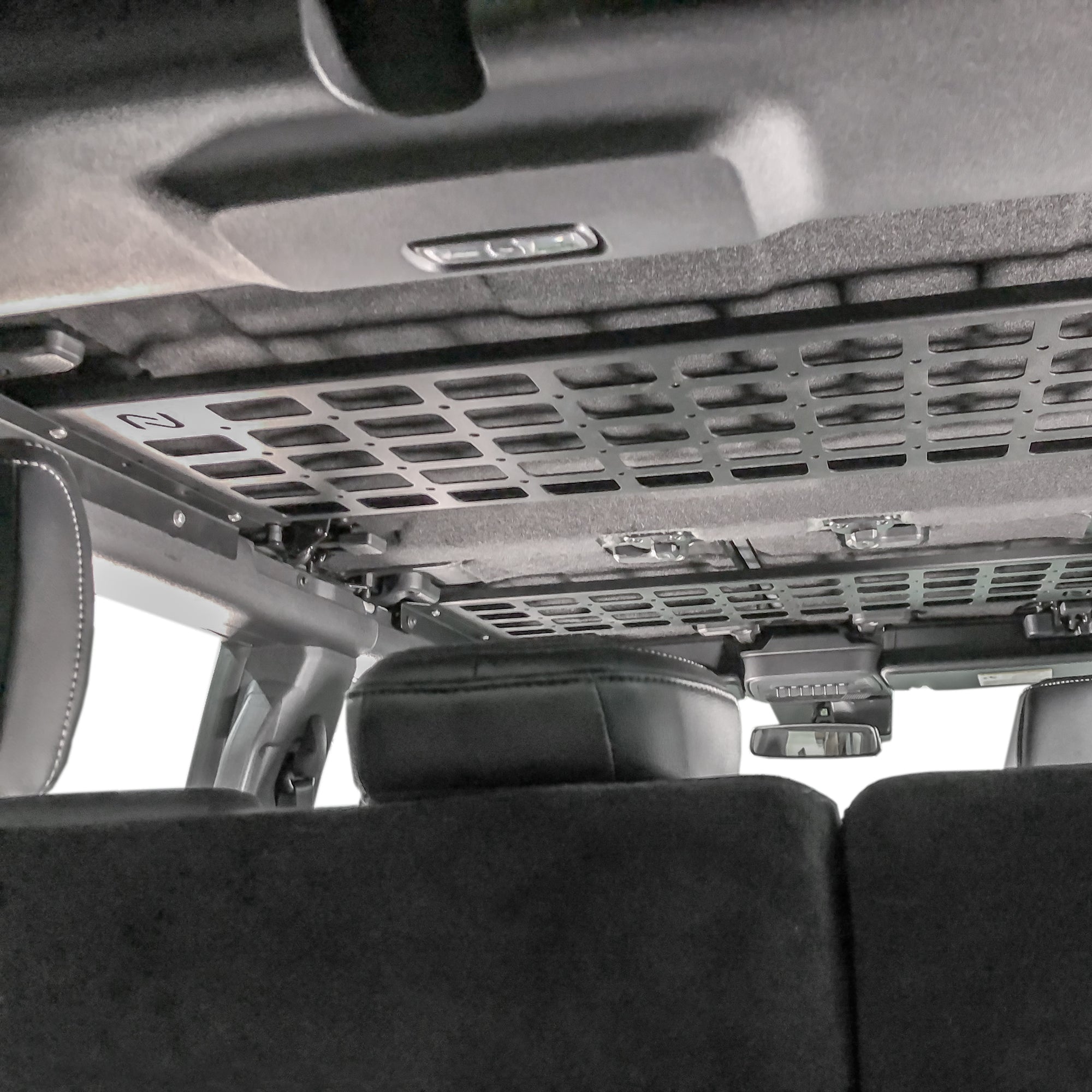 2021+ Ford Bronco Overhead MOLLE Panel Storage Kit - Turn Offroad