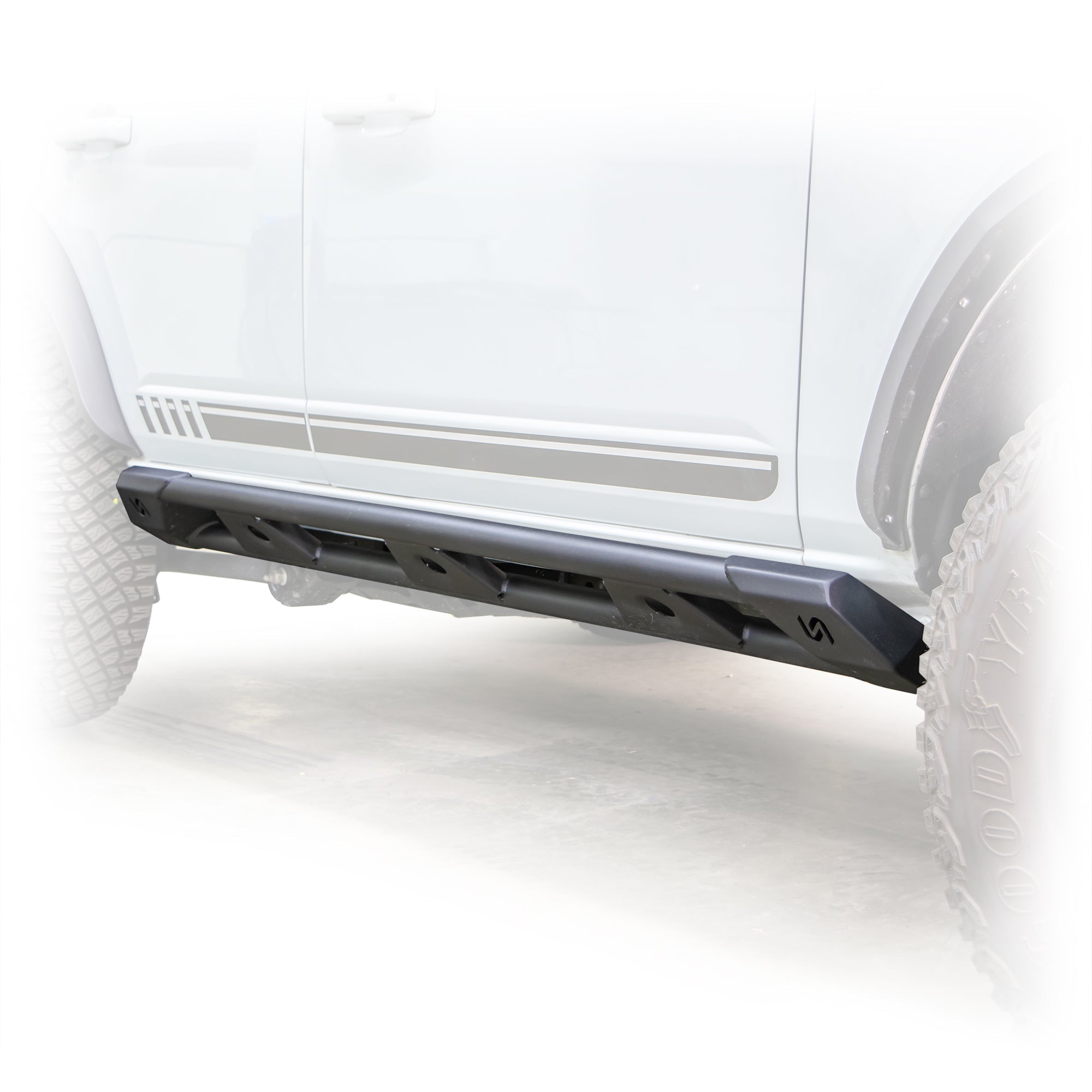 2021+ Ford Bronco Rock Sliders 4 - Door - Turn Offroad