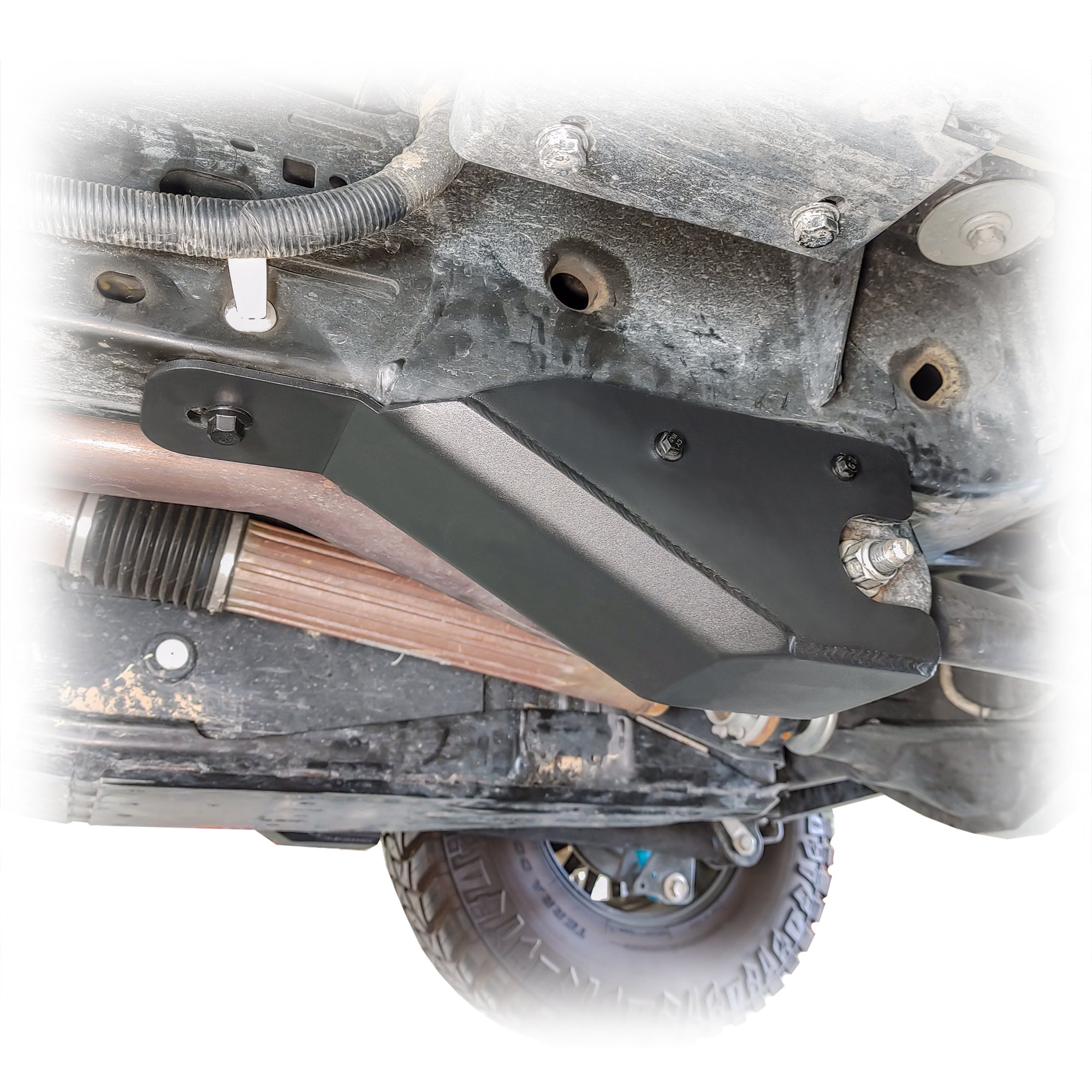 2021+ Ford Bronco Skid Plates - Rear Lower Control Arm - Pair (4 Door Only) - Turn Offroad
