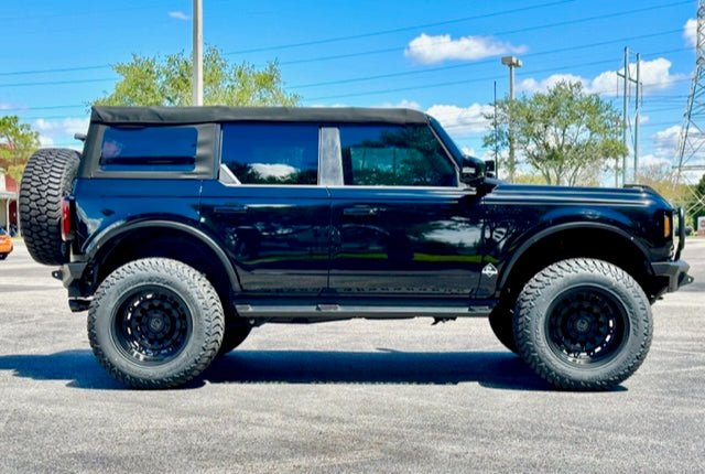 2021+ Ford Bronco Steel Fender Flares Kit w/ Marker Lights - Turn Offroad
