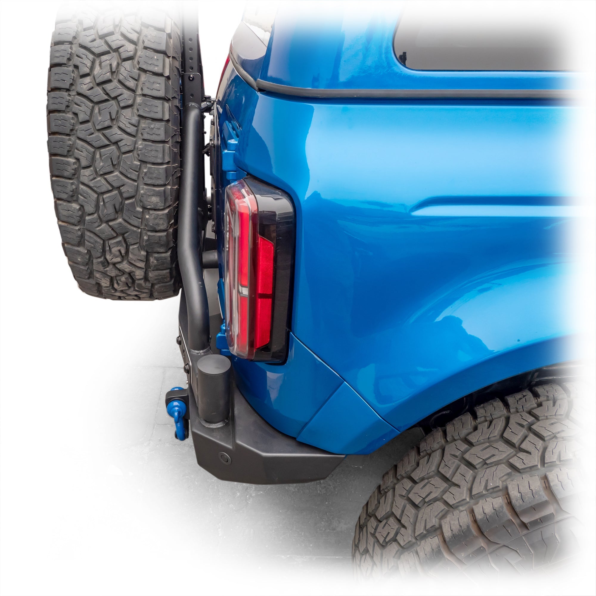2021+ Ford Bronco Swing - Out Tire Carrier with Lights - Turn Offroad