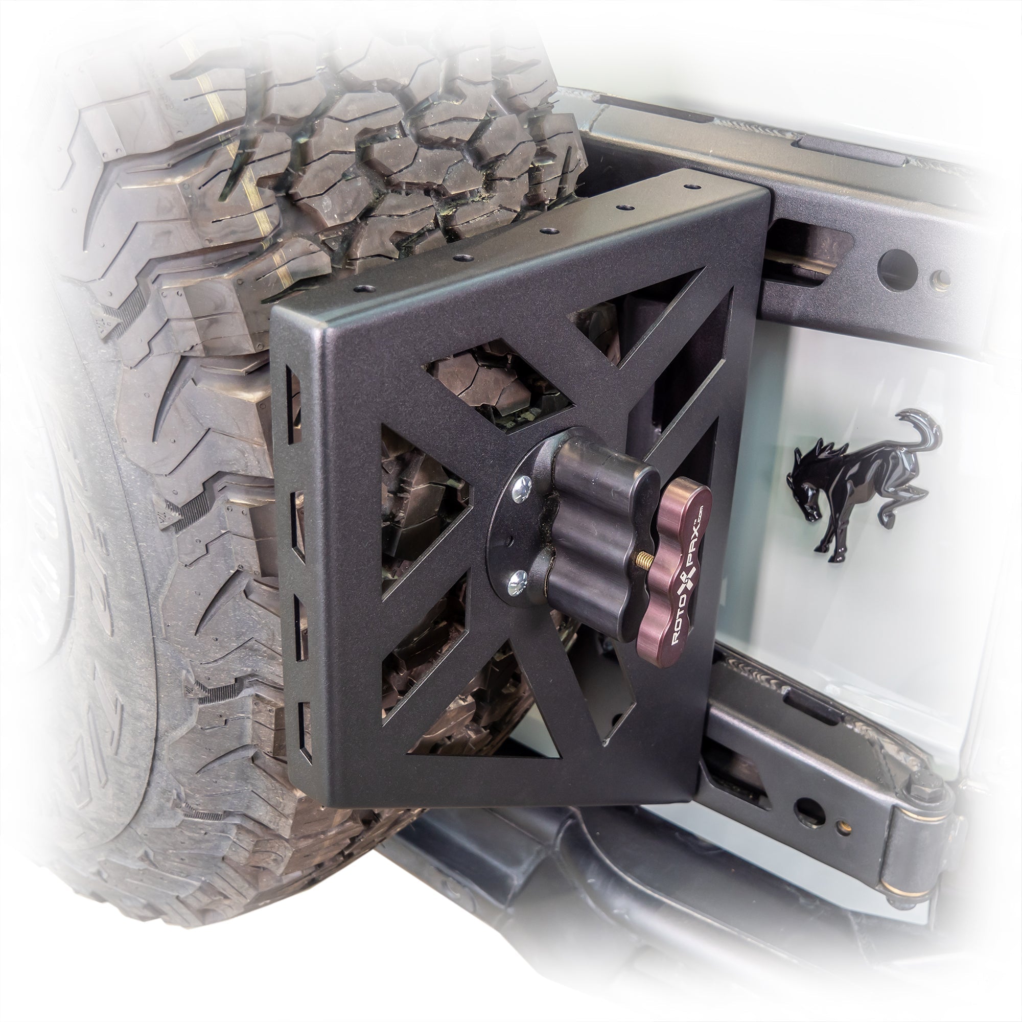 2021+ Ford Bronco Tailgate Rotopax Mount - Turn Offroad