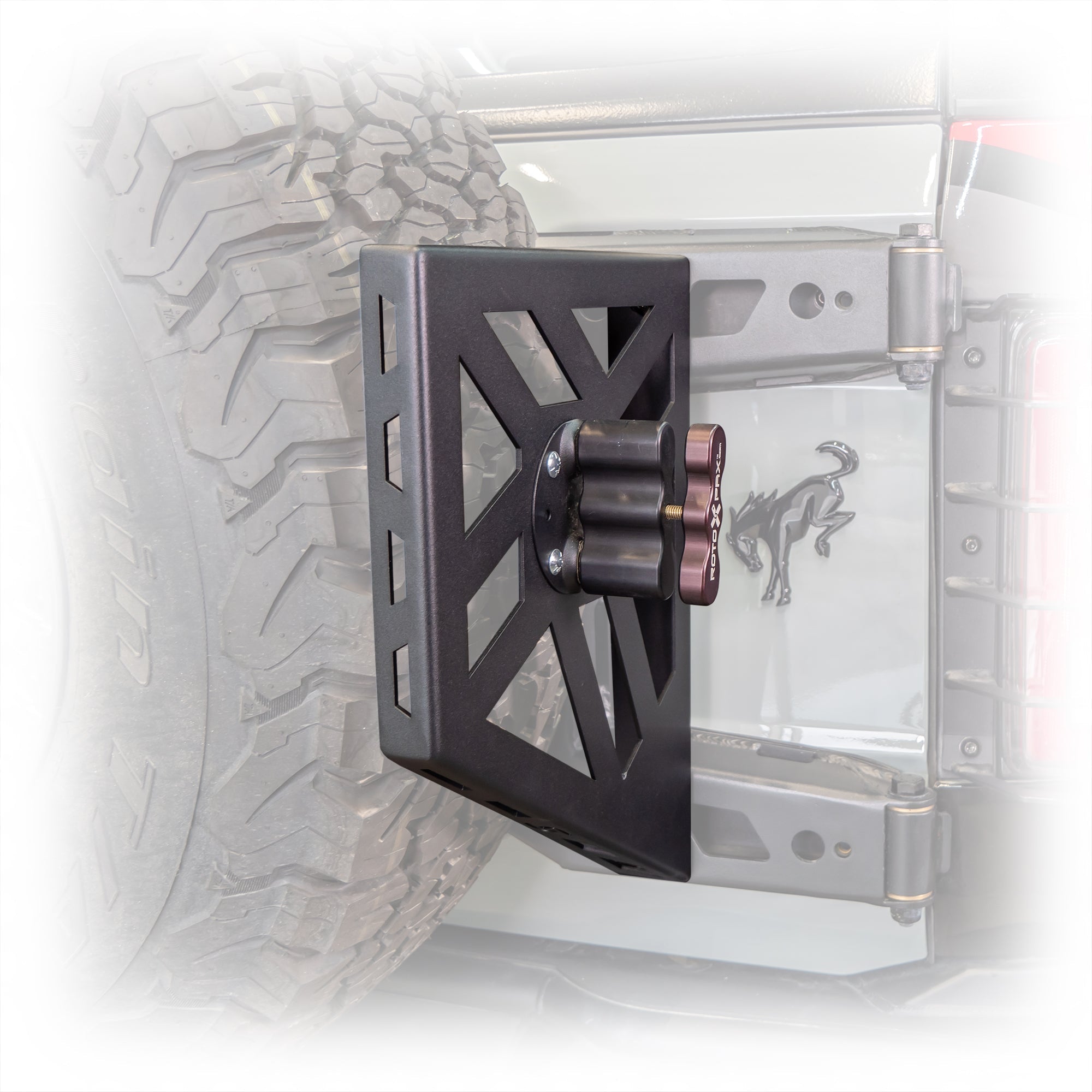 2021+ Ford Bronco Tailgate Rotopax Mount - Turn Offroad