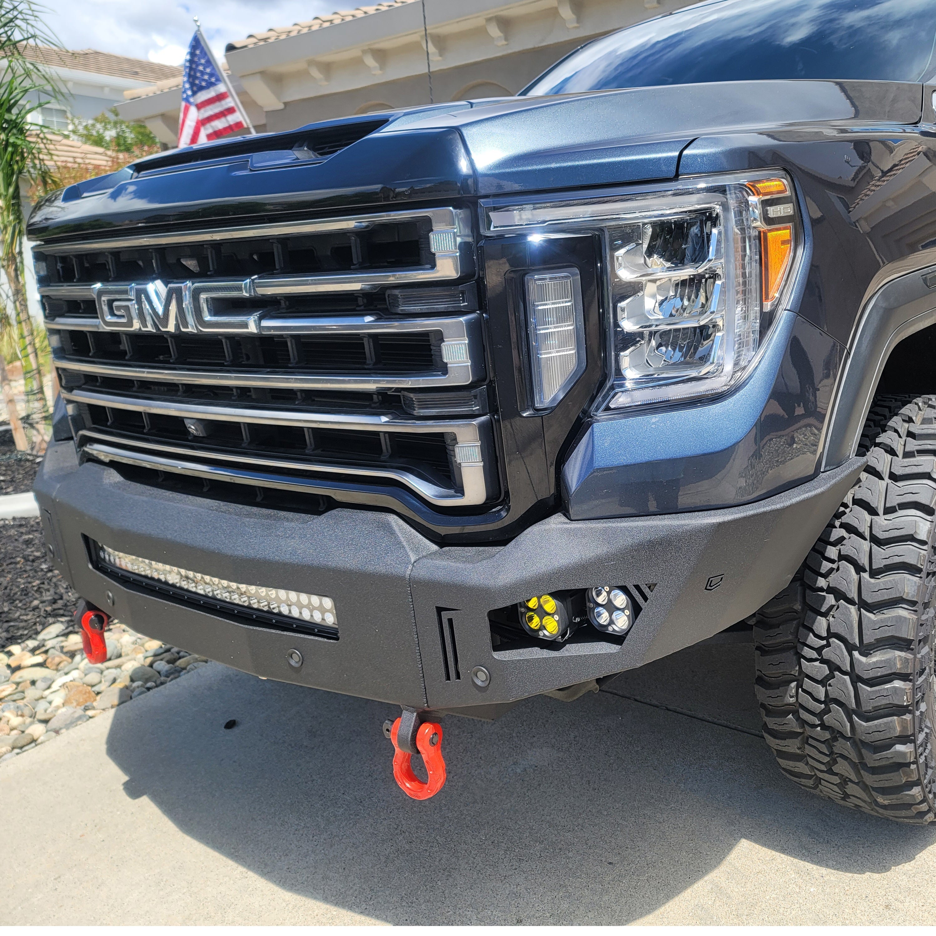 2020-2022 GMC SIERRA 2500/3500 OCTANE FRONT BUMPER Chassis Unlimited Inc. 