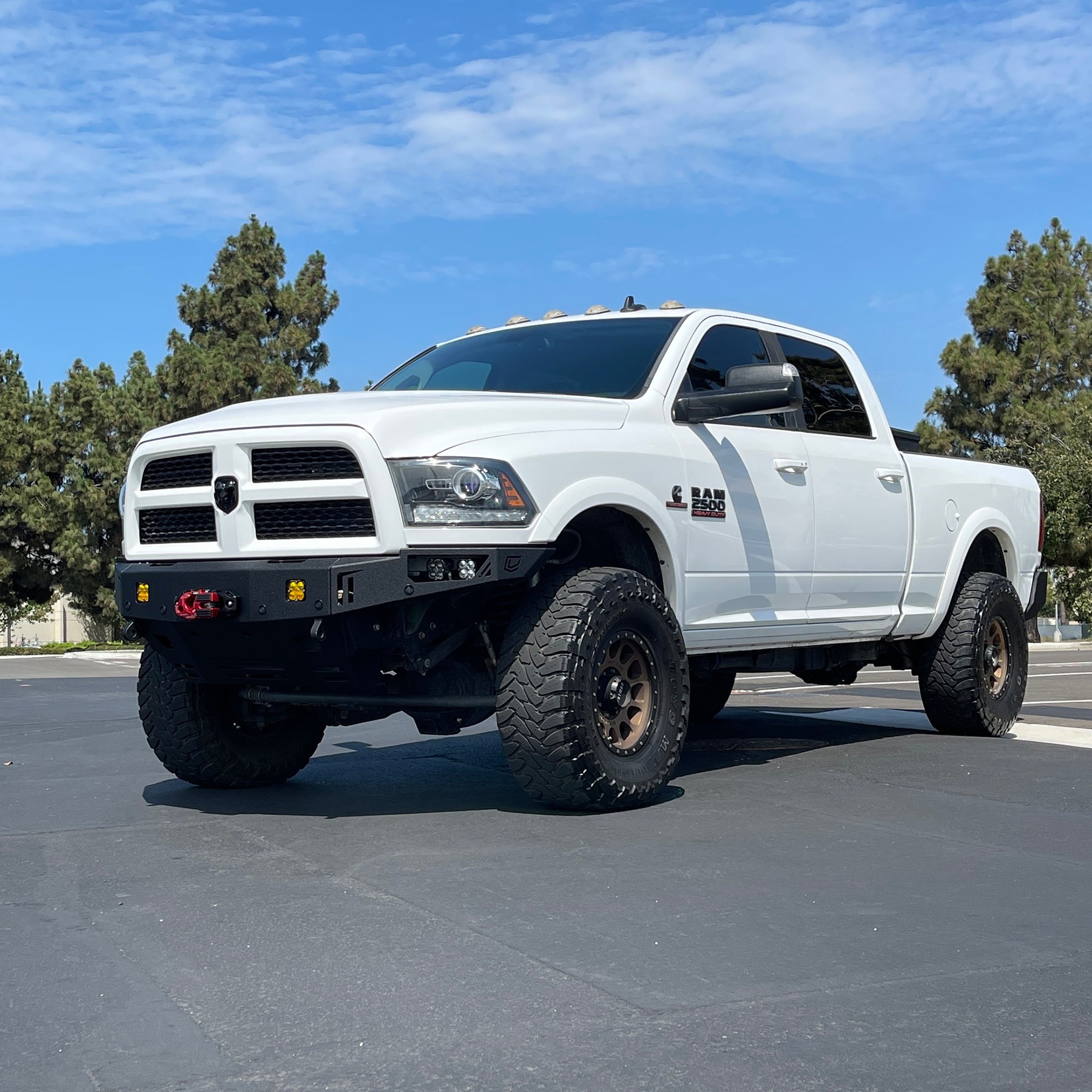 2010-2018 RAM 2500/3500 OCTANE SERIES FRONT WINCH BUMPER Motor Vehicle Parts Chassis Unlimited Inc. 