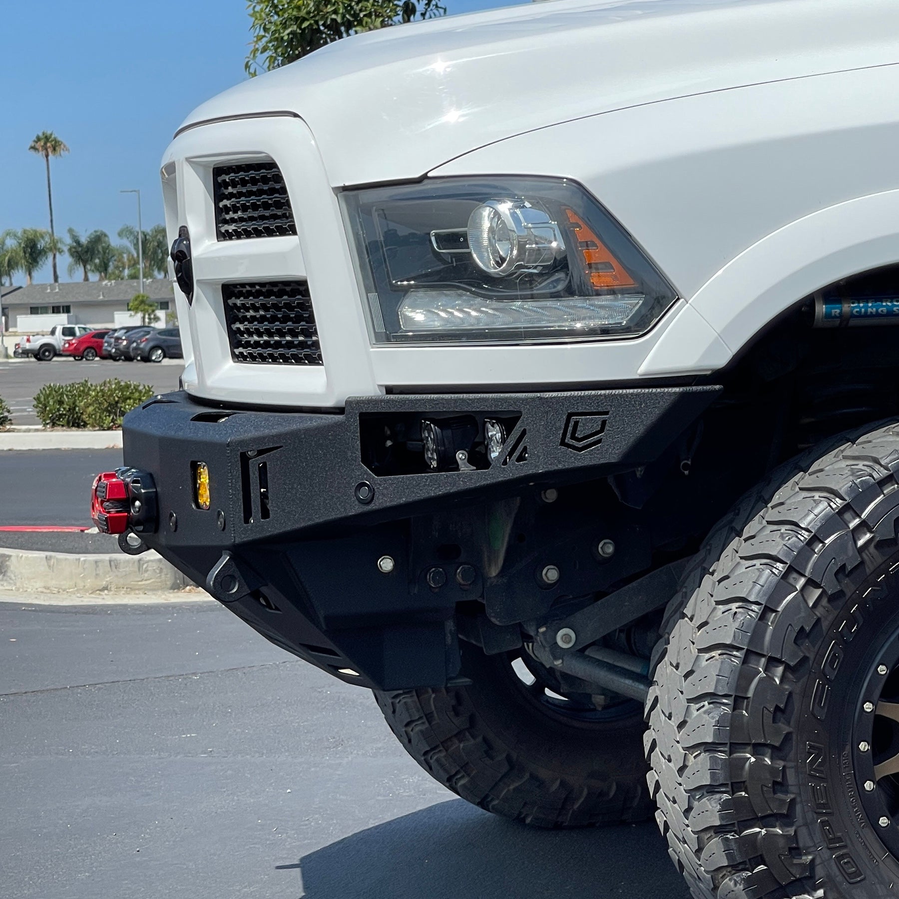 2010-2018 RAM 2500/3500 OCTANE SERIES FRONT WINCH BUMPER Motor Vehicle Parts Chassis Unlimited Inc. 