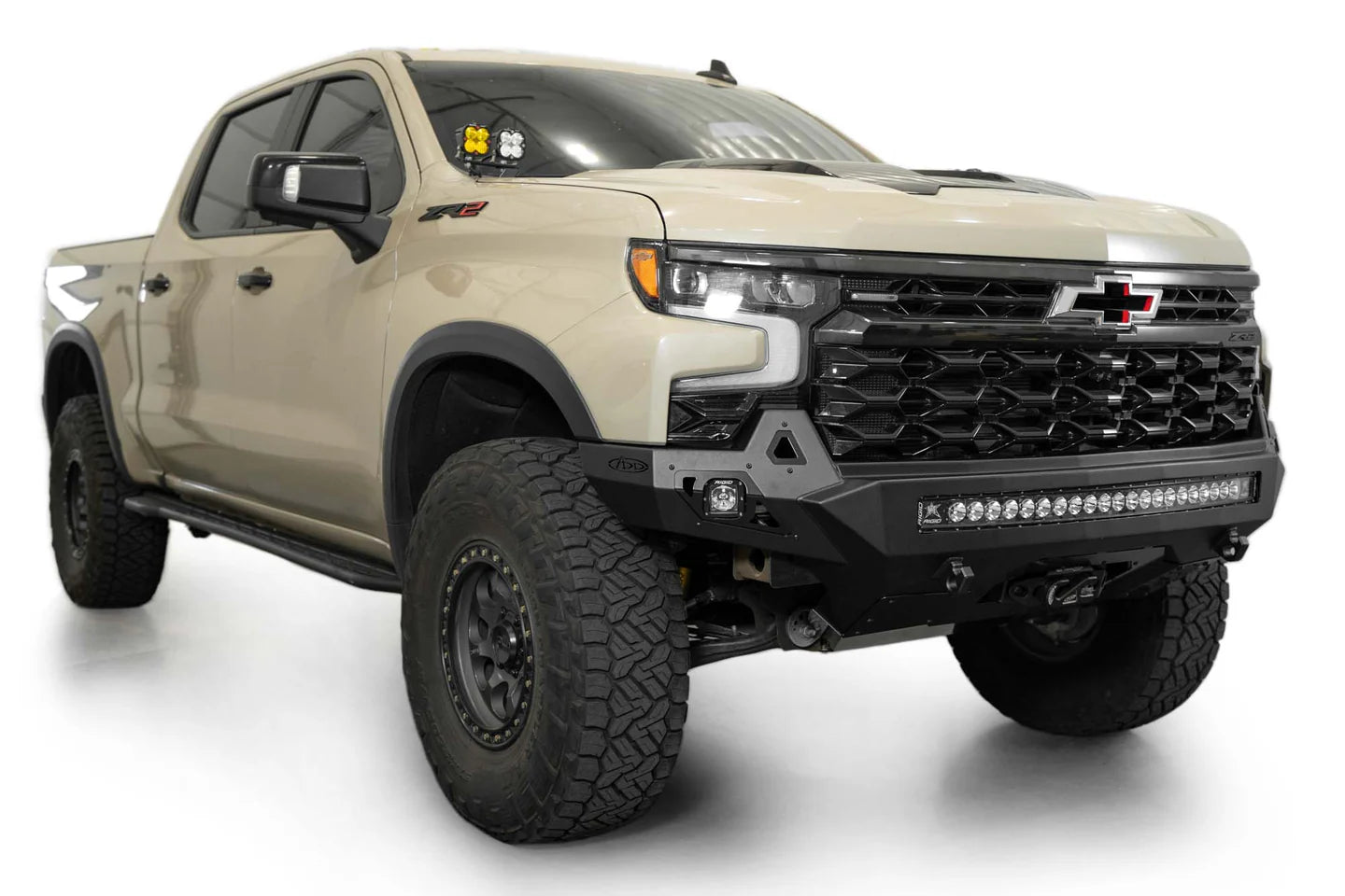 Addictive Desert Designs - 2022+ Chevy Silverado 1500 ZR2 Stealth Fighter Front Bumper