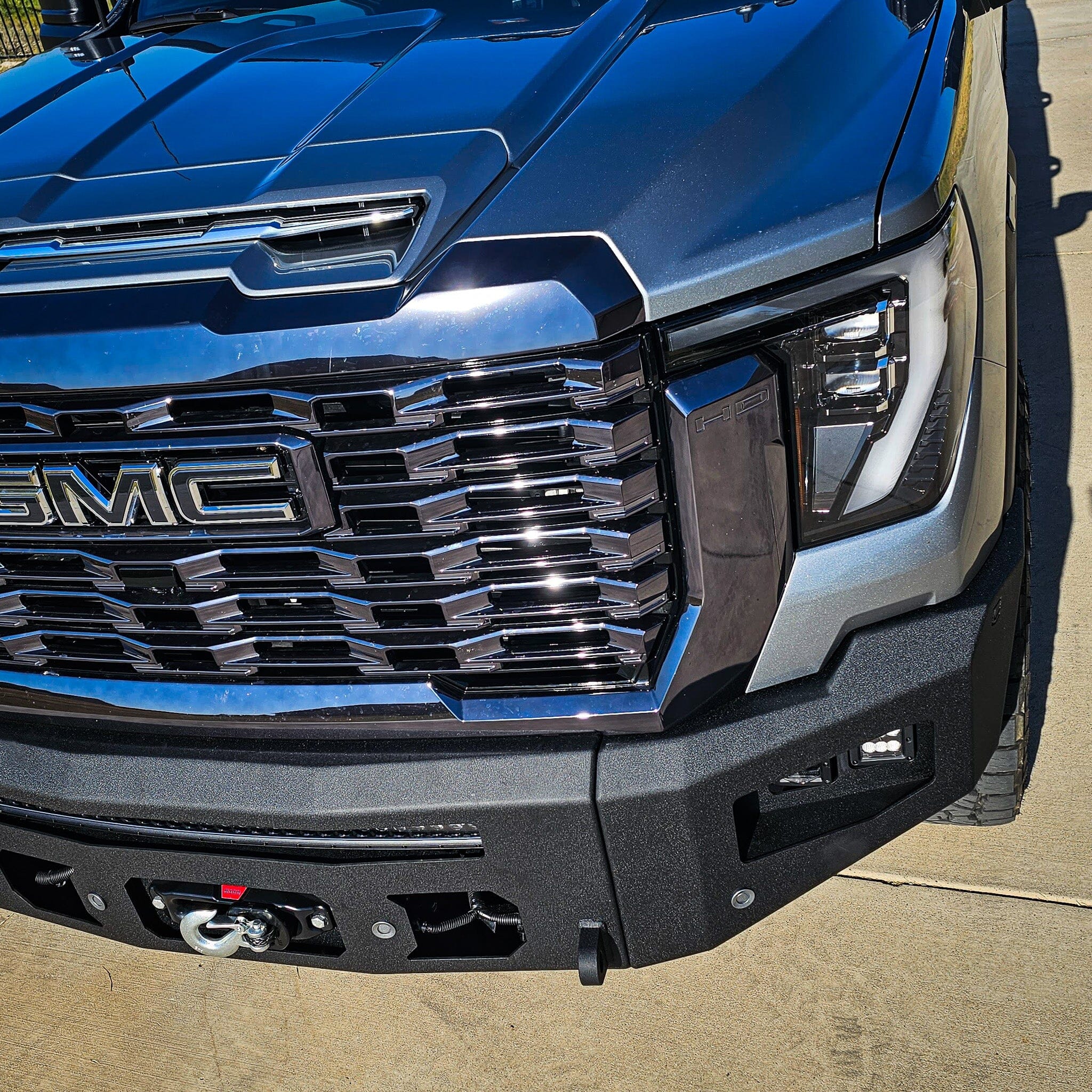 2024+ GMC SIERRA 2500/3500 ATTITUDE FRONT WINCH BUMPER Chassis Unlimited Inc. 