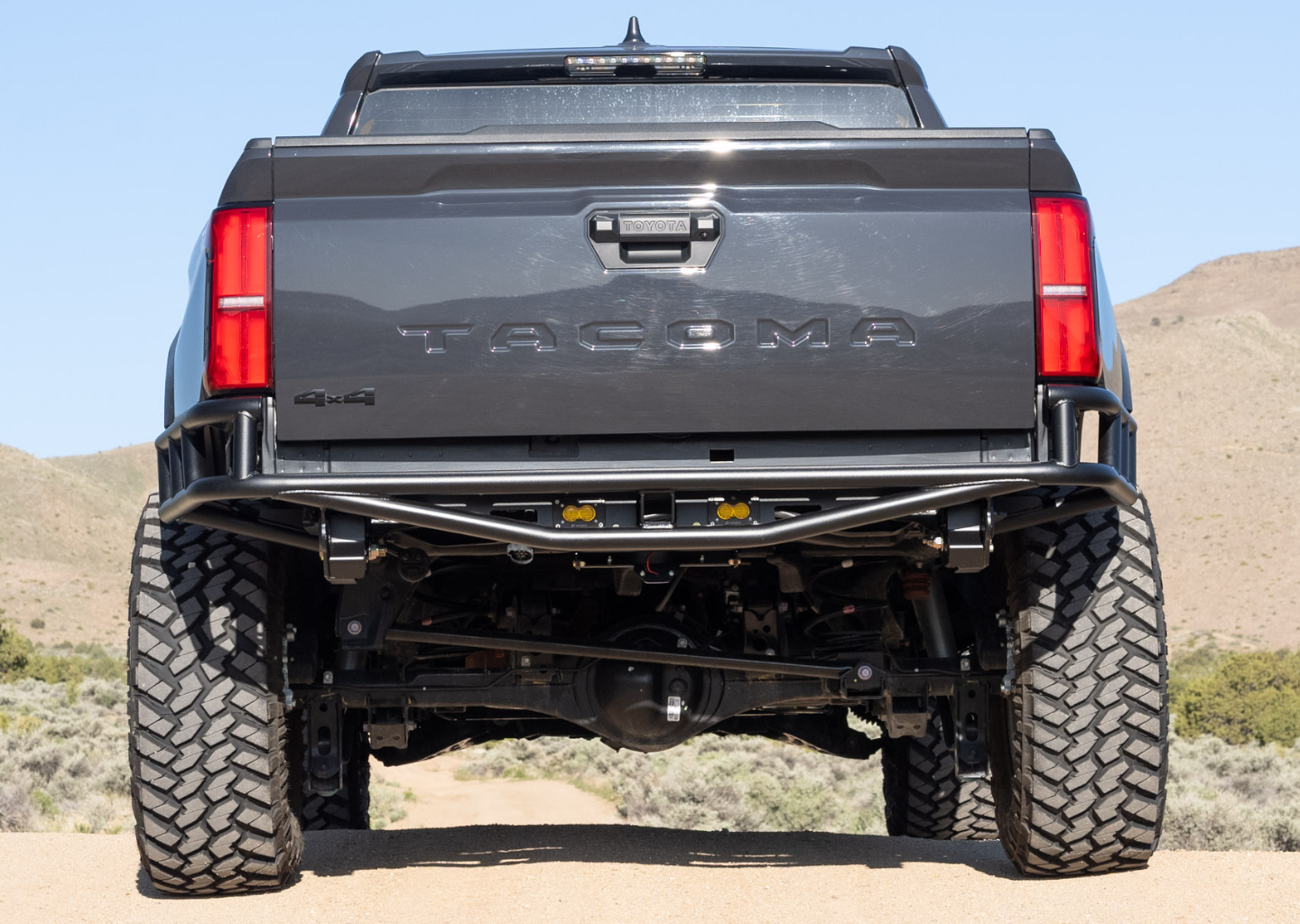 2024+ Tacoma "Black Diamond Series" High Clearance Rear Bumper