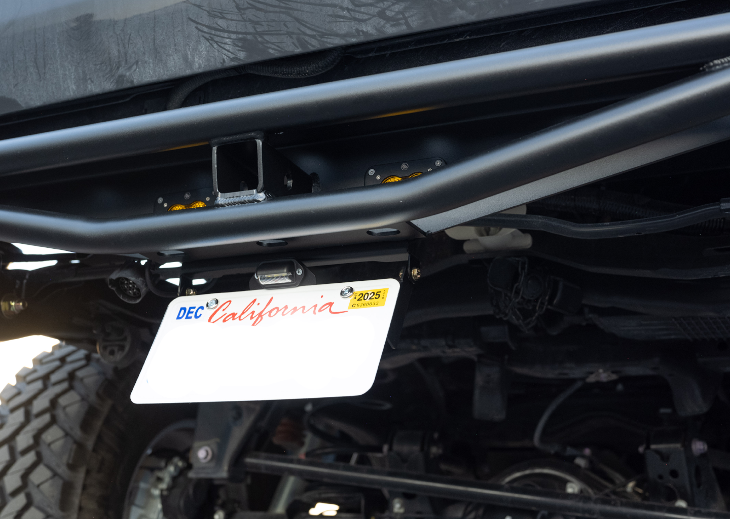 2024+ Tacoma "Black Diamond Series" High Clearance Rear Bumper