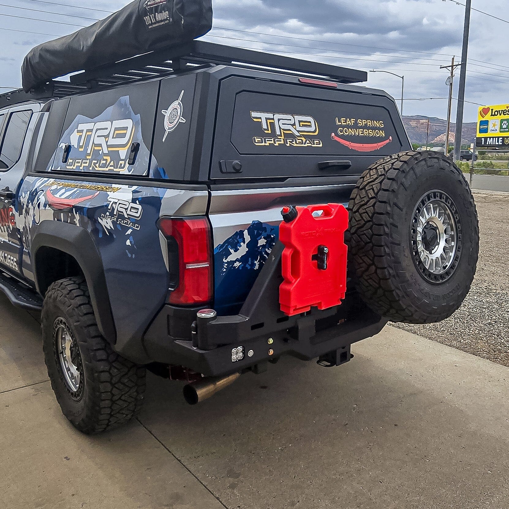 2024+ TOYOTA TACOMA OCTANE DUAL SWING OUT REAR BUMPER Motor Vehicle Parts Chassis Unlimited Inc. 