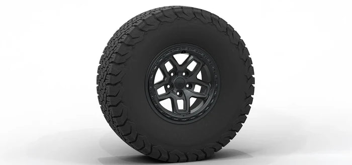 AEV Borah DualSport Wheel for JK Wrangler, JL Wrangler and JT Gladiator