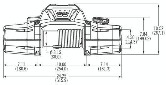 WARN ZEON 12-S WINCH - 95950 image 1