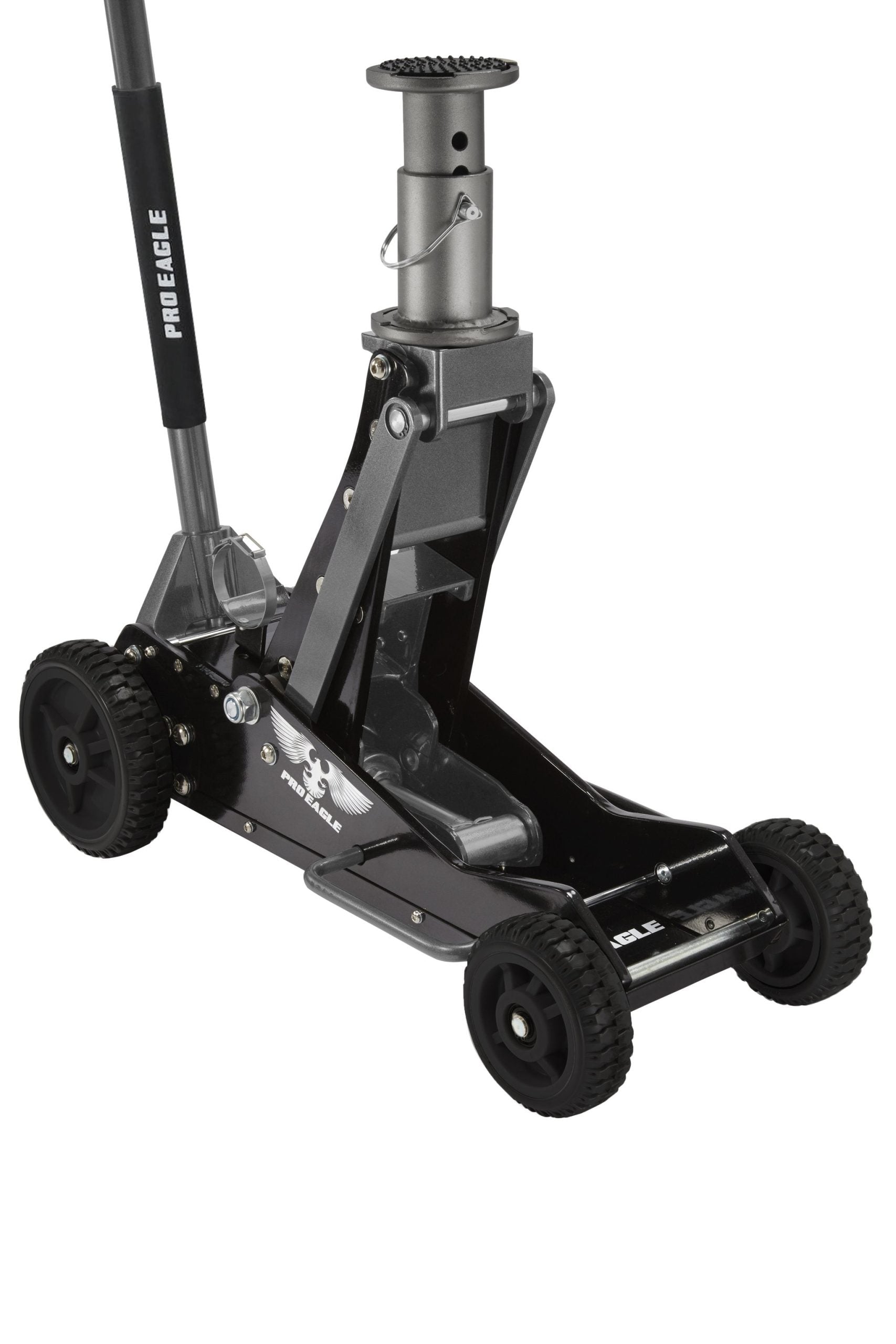 Pro-Eagle 3 Ton Floor Jack, Big Wheel "Kratos" image 0