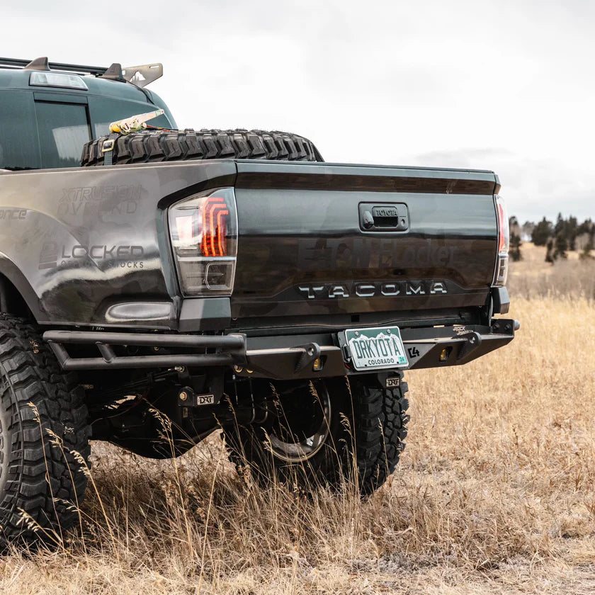 C4 Fabrication - Tacoma Rock Runner High Clearance Rear Bumper / 3rd Gen / 2016-2023