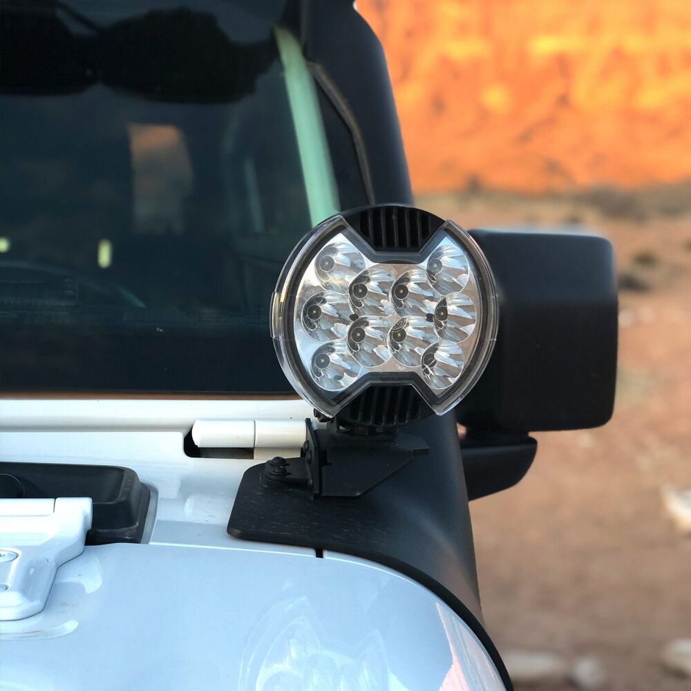 6" SlimLite LED - Light Shield - Clear - # 5103