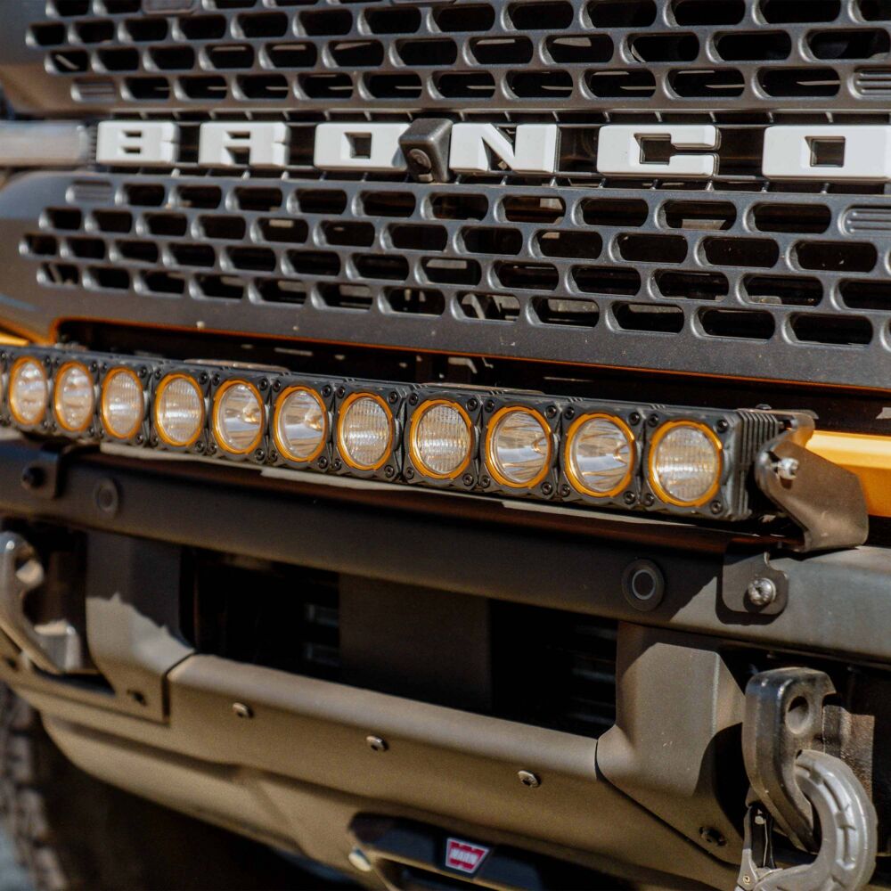 Light Bar Mount for 30" FLEX ERA® LED Light Bar - Front Bumper - GEN6 2021+ Ford Bronco - # 7352