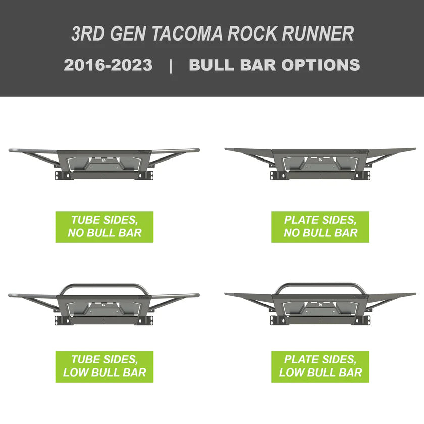 C4 Fabrication - Tacoma Rock Runner Front Bumper / 3rd Gen / 2016-2023