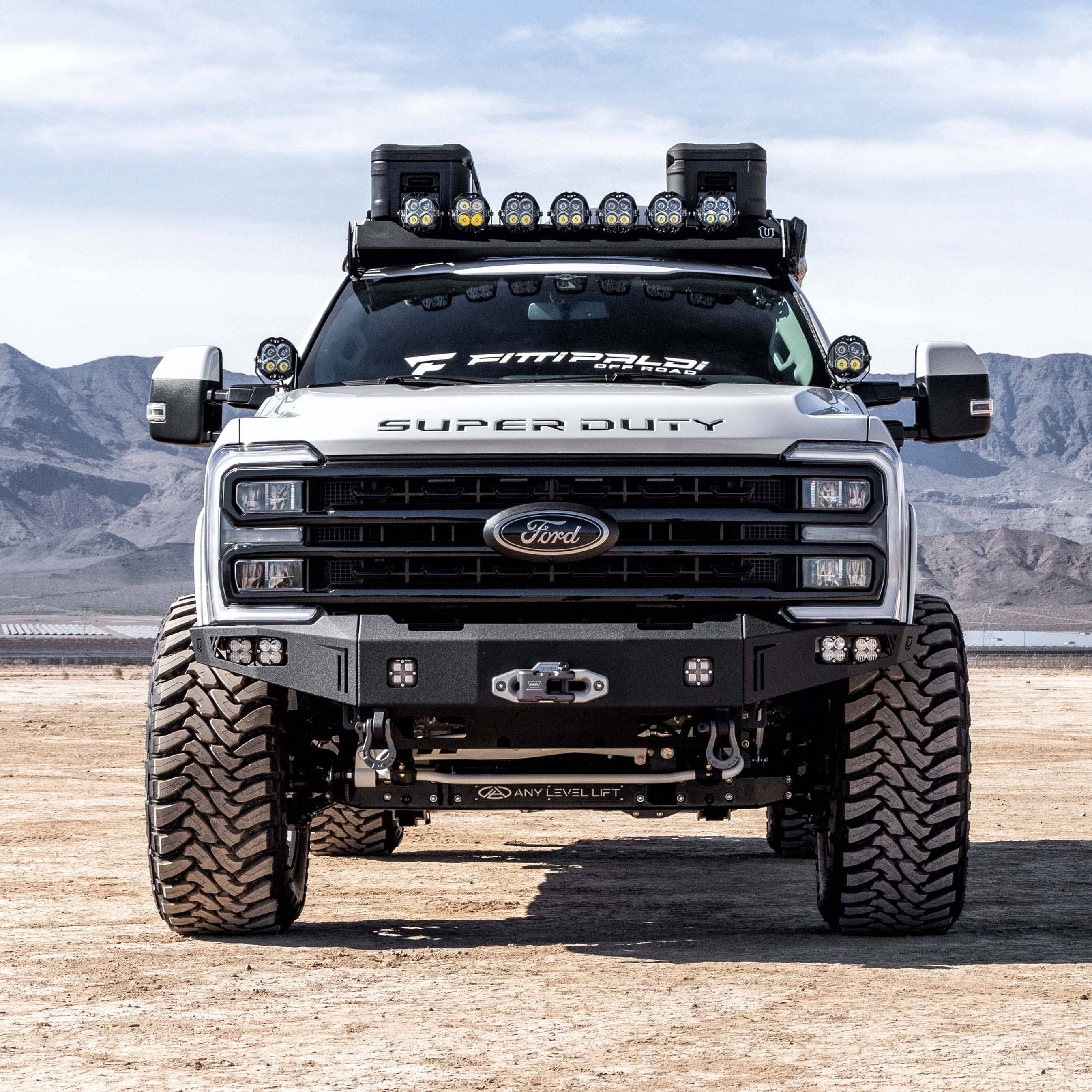 2023+ FORD SUPERDUTY F250/F350 OCTANE SERIES FRONT WINCH BUMPER Chassis Unlimited Inc. 