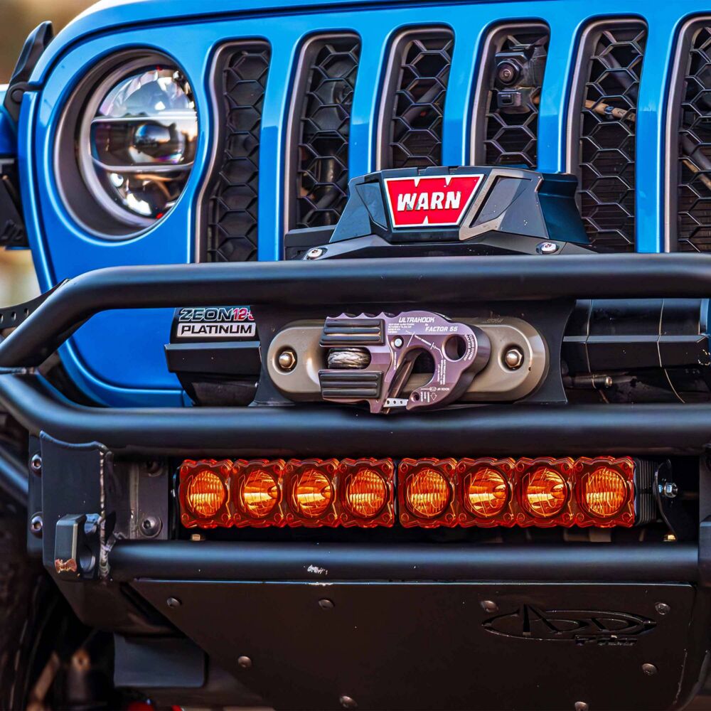 FLEX ERA® LED Light Bar - 10" Light Shield - Amber - # 5333
