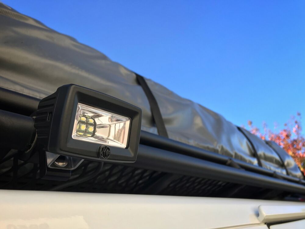 2" C-Series C2 LED - 2-Light System - Backup - 20W Flood Beam - # 519