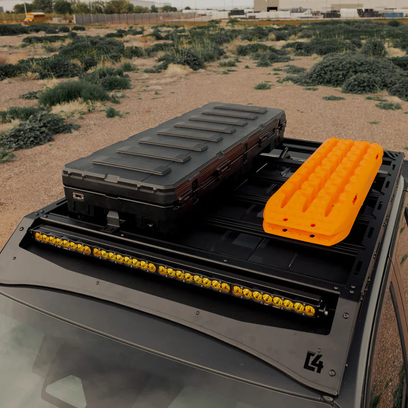 C4 Fabrication - Tacoma Roof Rack with Optional Light Bar Mount / 4th Gen / 2024-2026