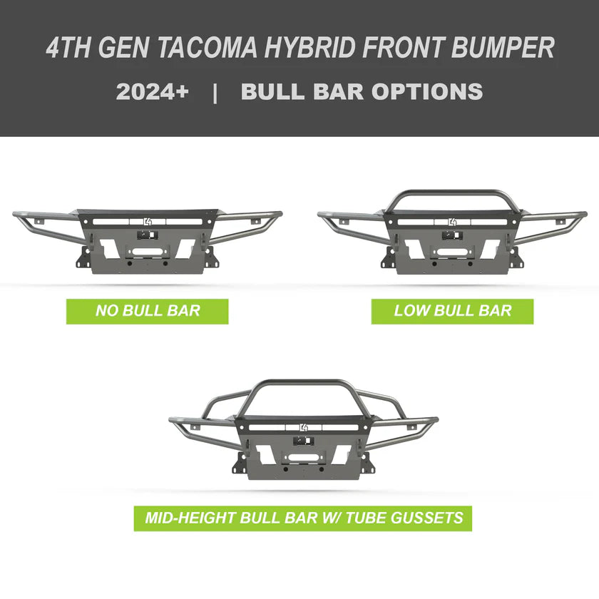 C4 Fabrication - Tacoma Hybrid Front Bumper / 4th Gen / 2024-2026
