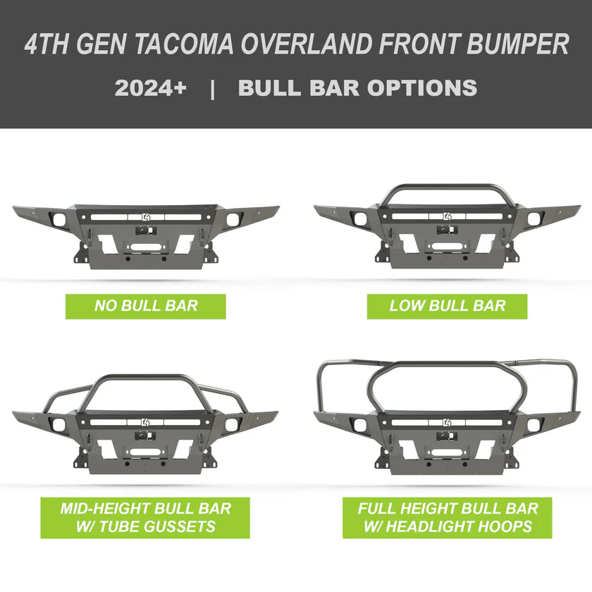 C4 Fabrication - Tacoma Overland Front Bumper / 4th Gen / 2024-2026