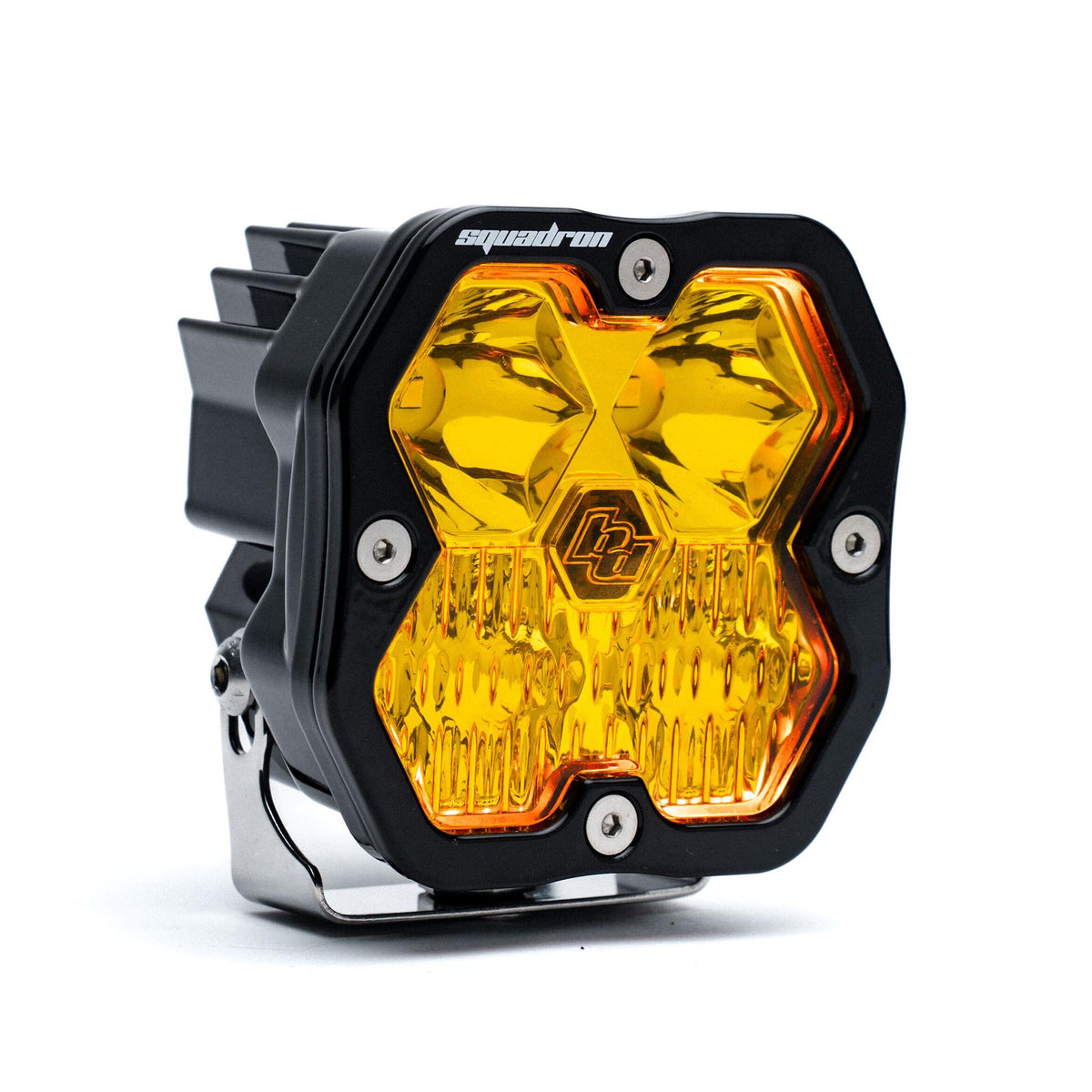 Squadron 2.0 Sport Black LED Auxiliary Light Pod Universal Baja Amber Driving/Combo Baja Designs