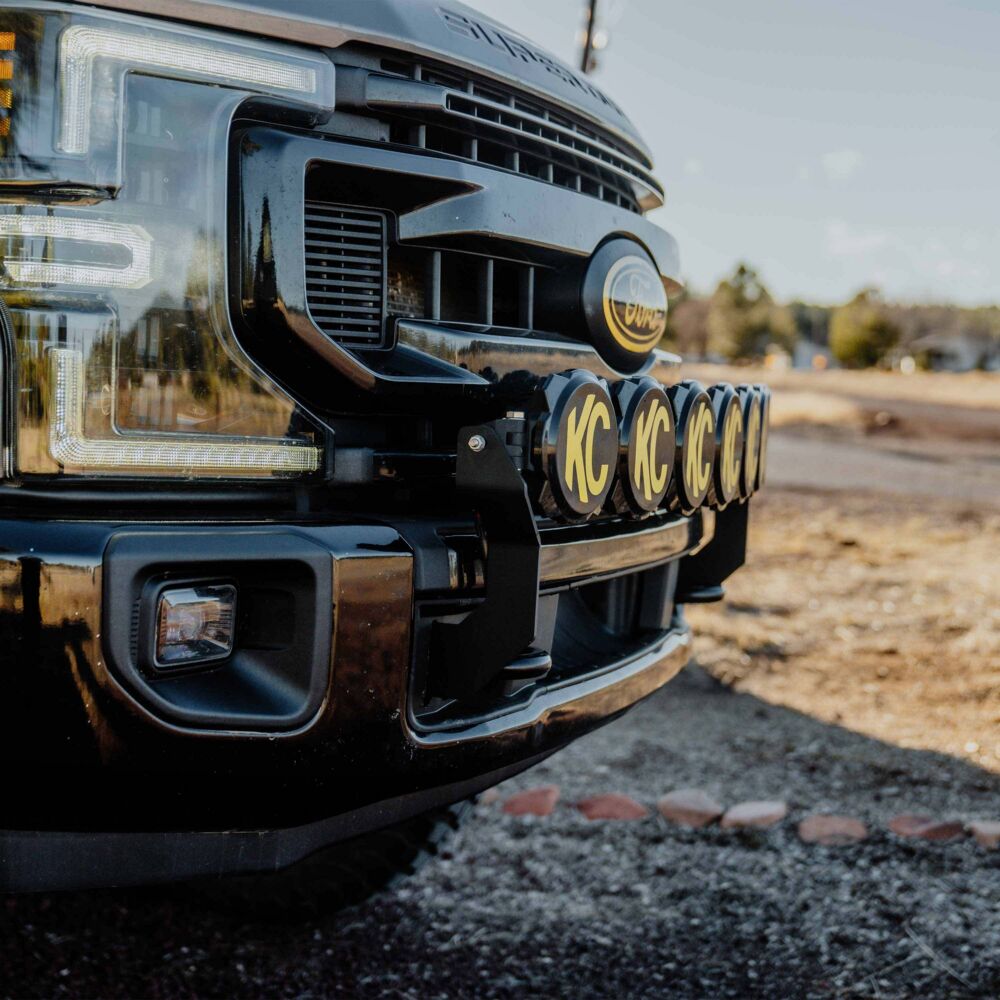 Light Bar Mount - Front Bumper - GEN4-5 17-24 Ford Super Duty - # 7356