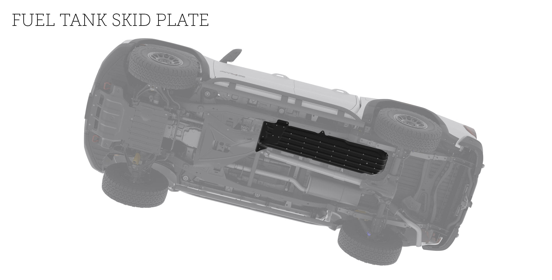 AEV Fuel Tank Skid Plate - 2023+ Chevrolet Colorado/GMC Canyon image 1