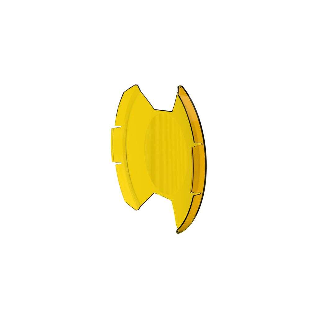 SlimLite® 8" LED - Light Shield - SAE Driving - Selective Yellow - # 5210