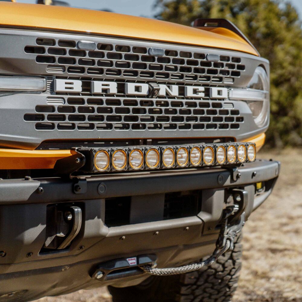 Light Bar Mount for 30" FLEX ERA® LED Light Bar - Front Bumper - GEN6 2021+ Ford Bronco - # 7352