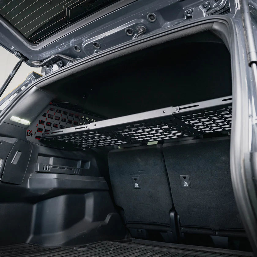 C4 Fabrication - 4Runner Add-On Shelf for Rear Window MOLLE Panels / 6th Gen / 2025+