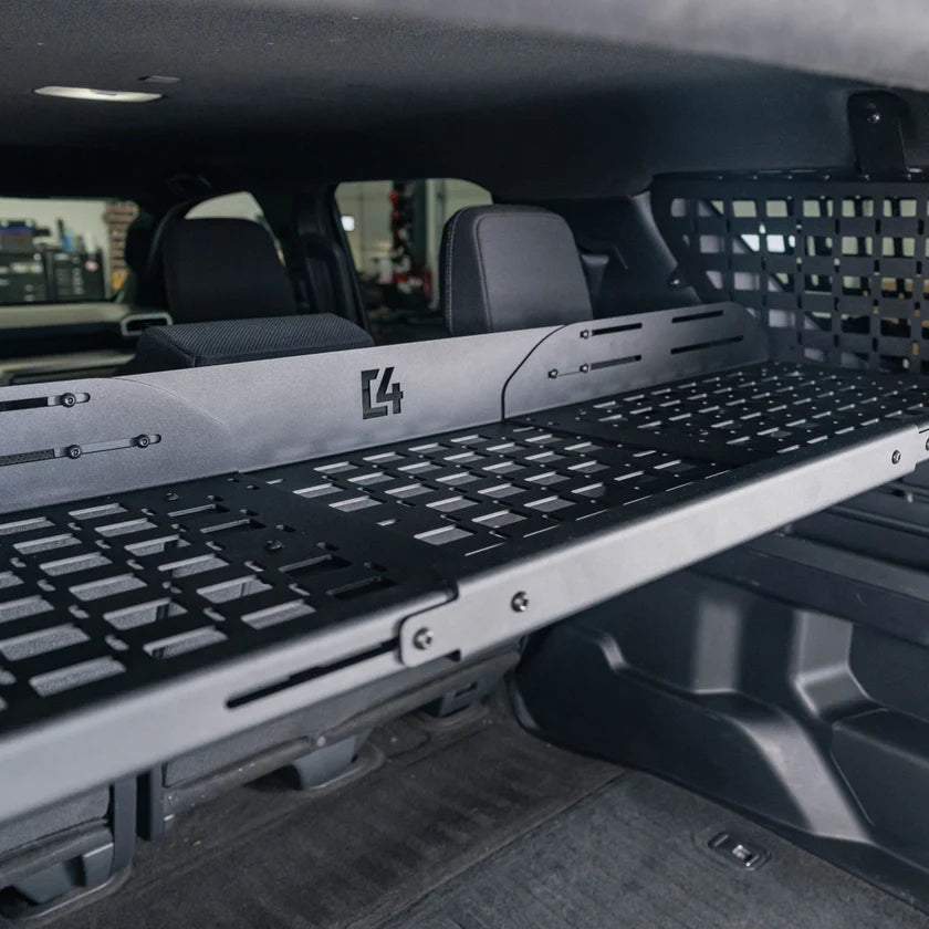 C4 Fabrication - 4Runner Add-On Shelf for Rear Window MOLLE Panels / 6th Gen / 2025+