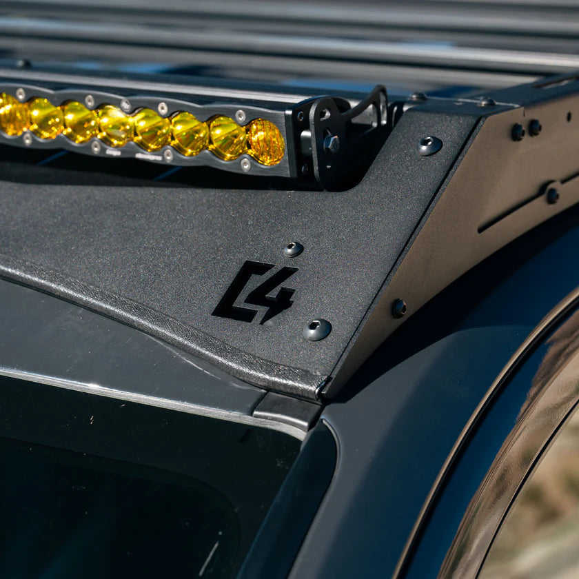 C4 Fabrication - 4Runner Roof Rack with Optional Light Bar Mount / 6th Gen / 2025+