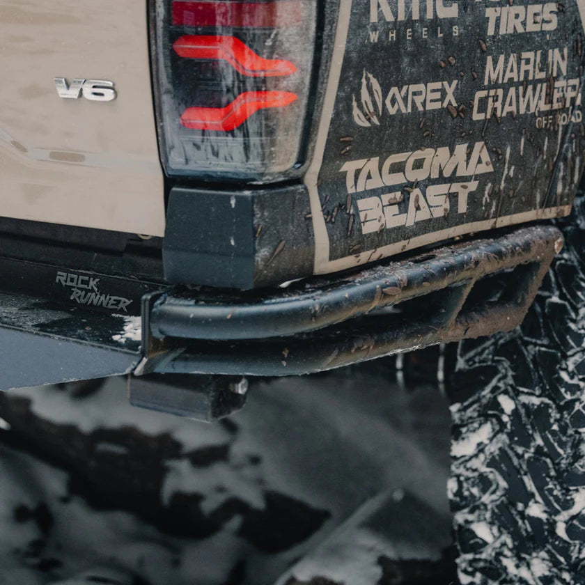 C4 Fabrication - Tacoma Rock Runner High Clearance Rear Bumper / 3rd Gen / 2016-2023