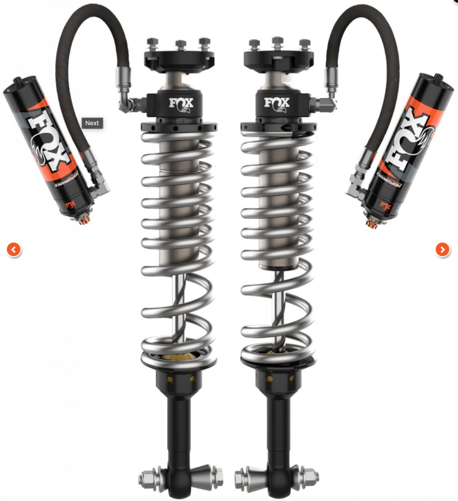 Fox - PERFORMANCE ELITE SERIES 2.5 REAR COIL-OVER RESERVOIR SHOCK (PAIR) - ADJUSTABLE (2Door) image 0