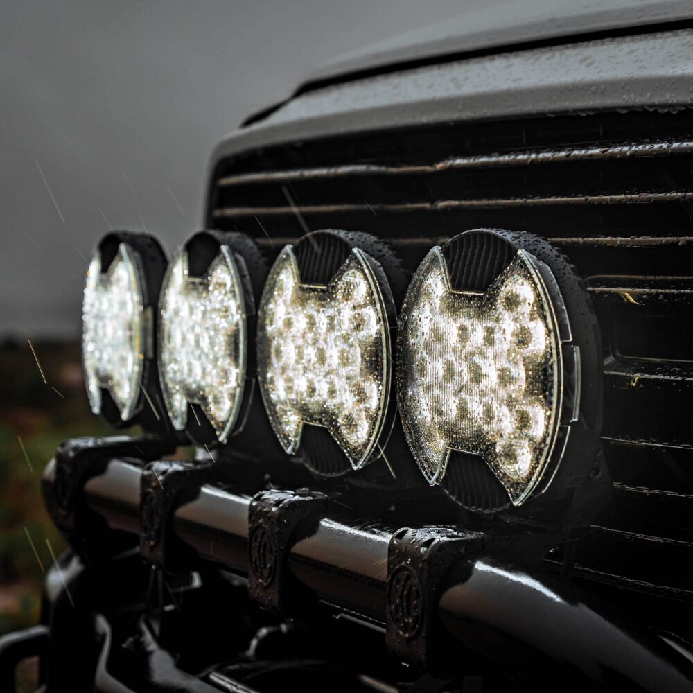 SlimLite® 8" LED - Light Shield - SAE Driving - Clear - # 5209