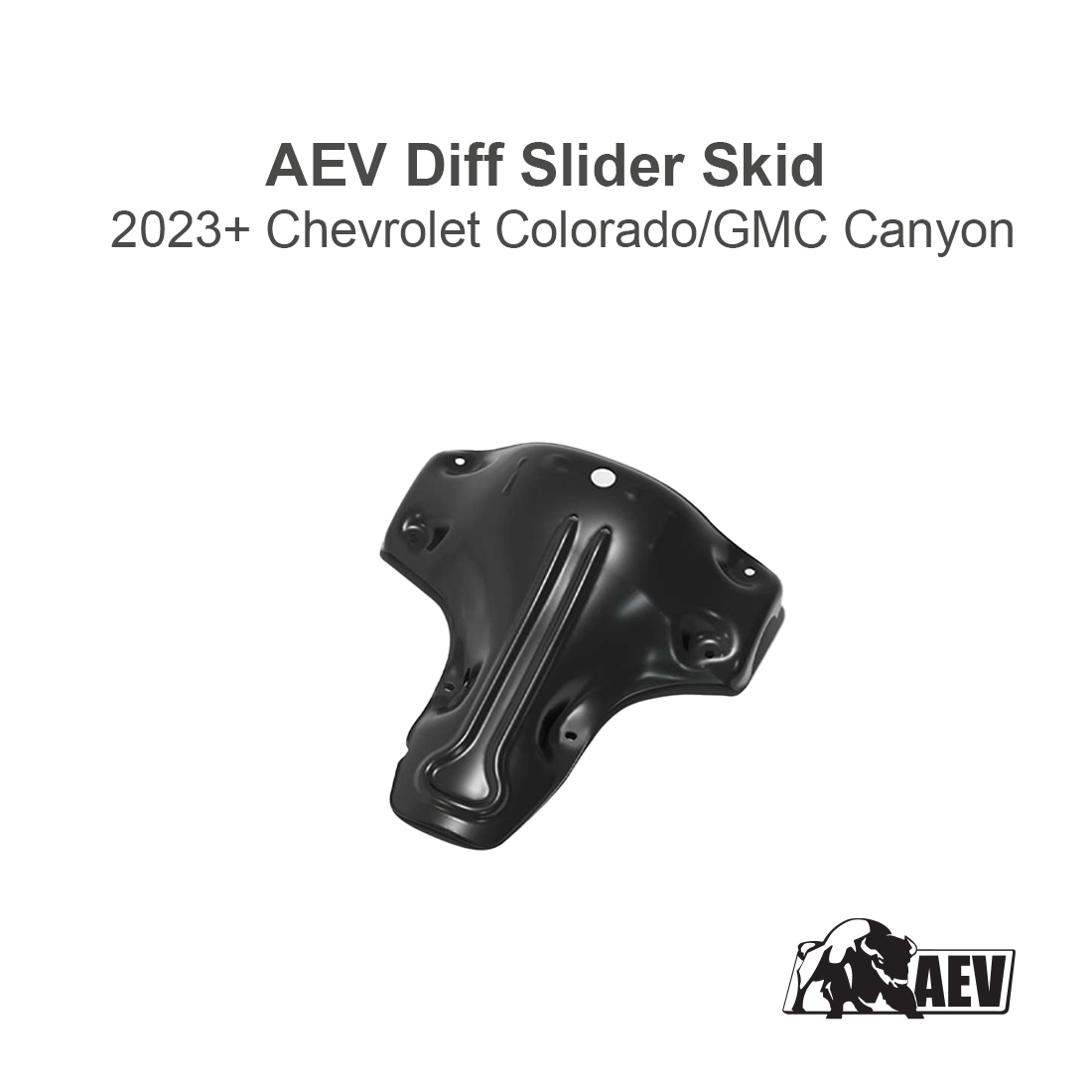 AEV Diff Slider Skid Plate - 2023+ Chevrolet Colorado/GMC Canyon image 0