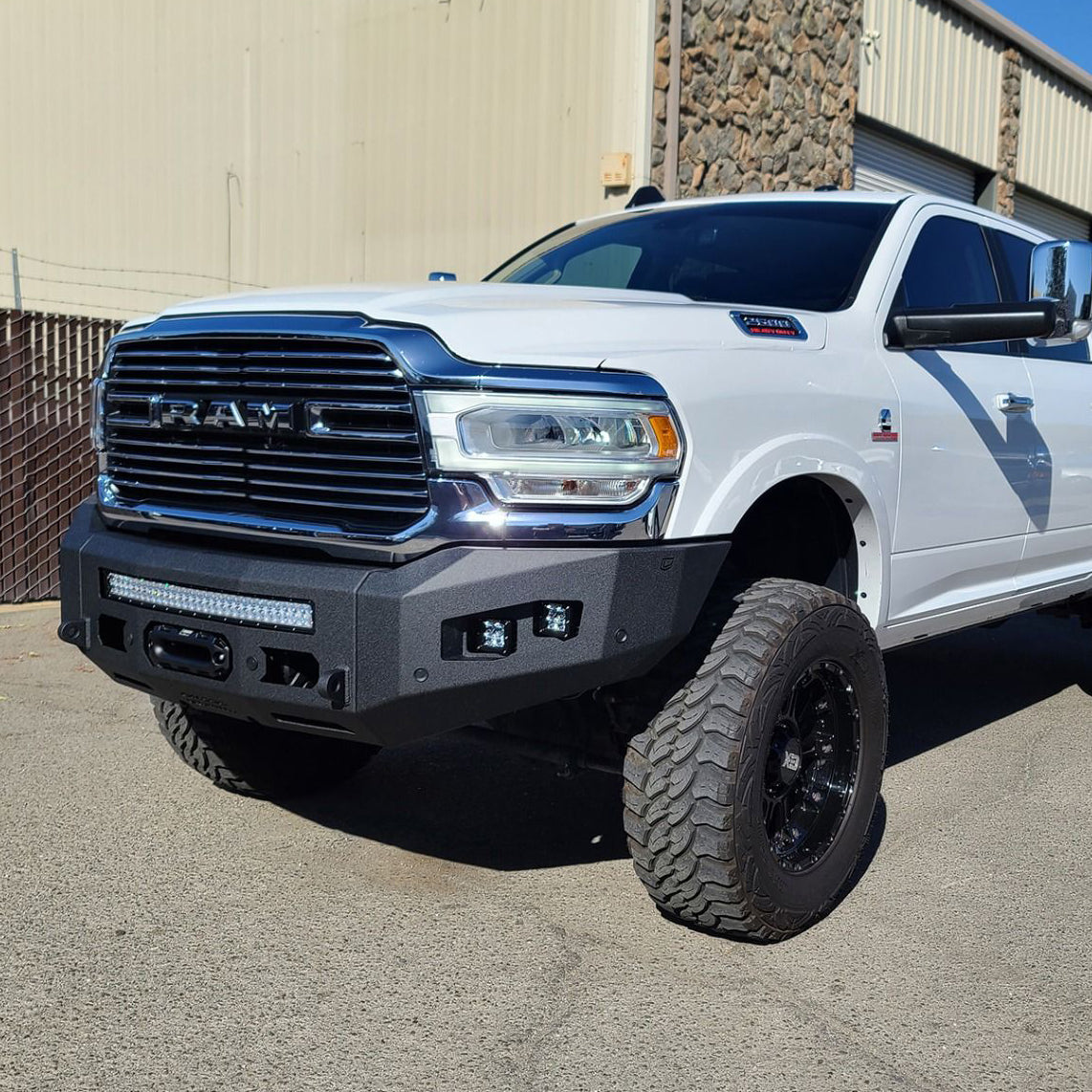 2019-2022 RAM 2500/3500 Attitude Series Front Bumper Winch 