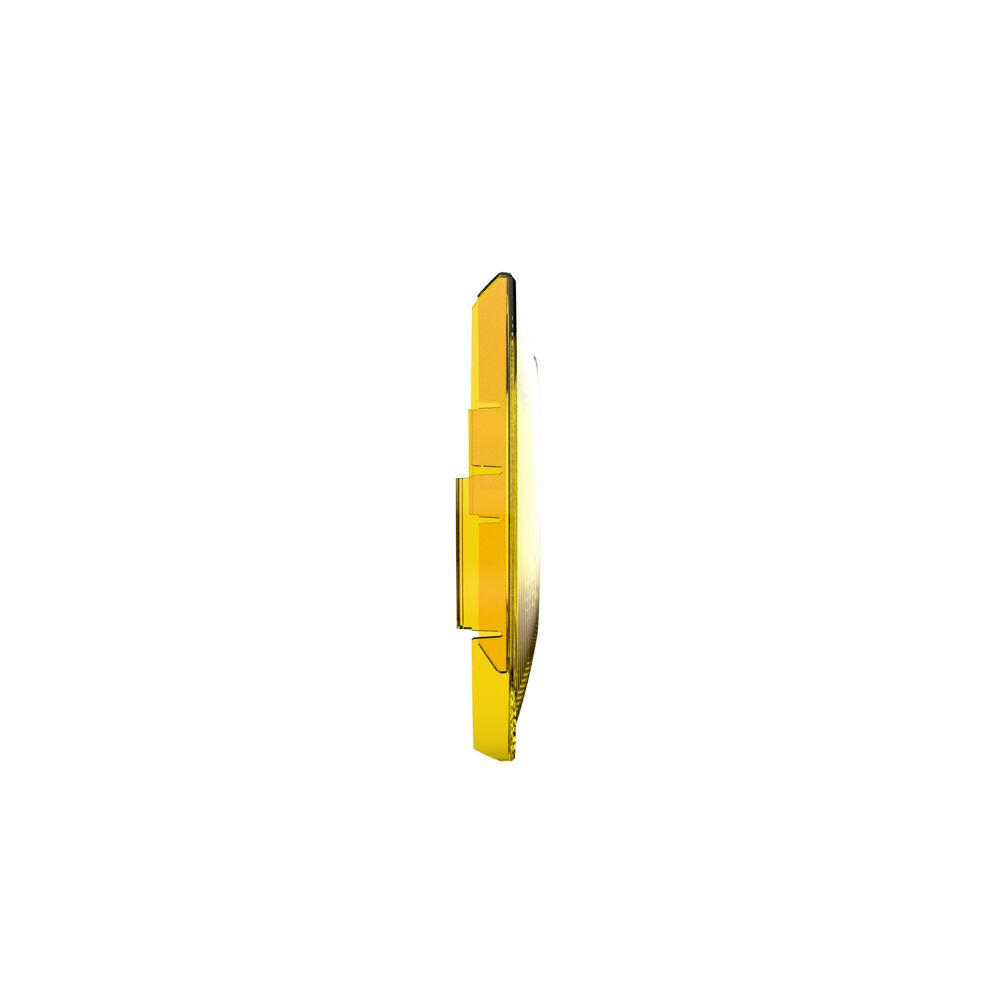 SlimLite® 8" LED - Light Shield - SAE Driving - Selective Yellow - # 5210