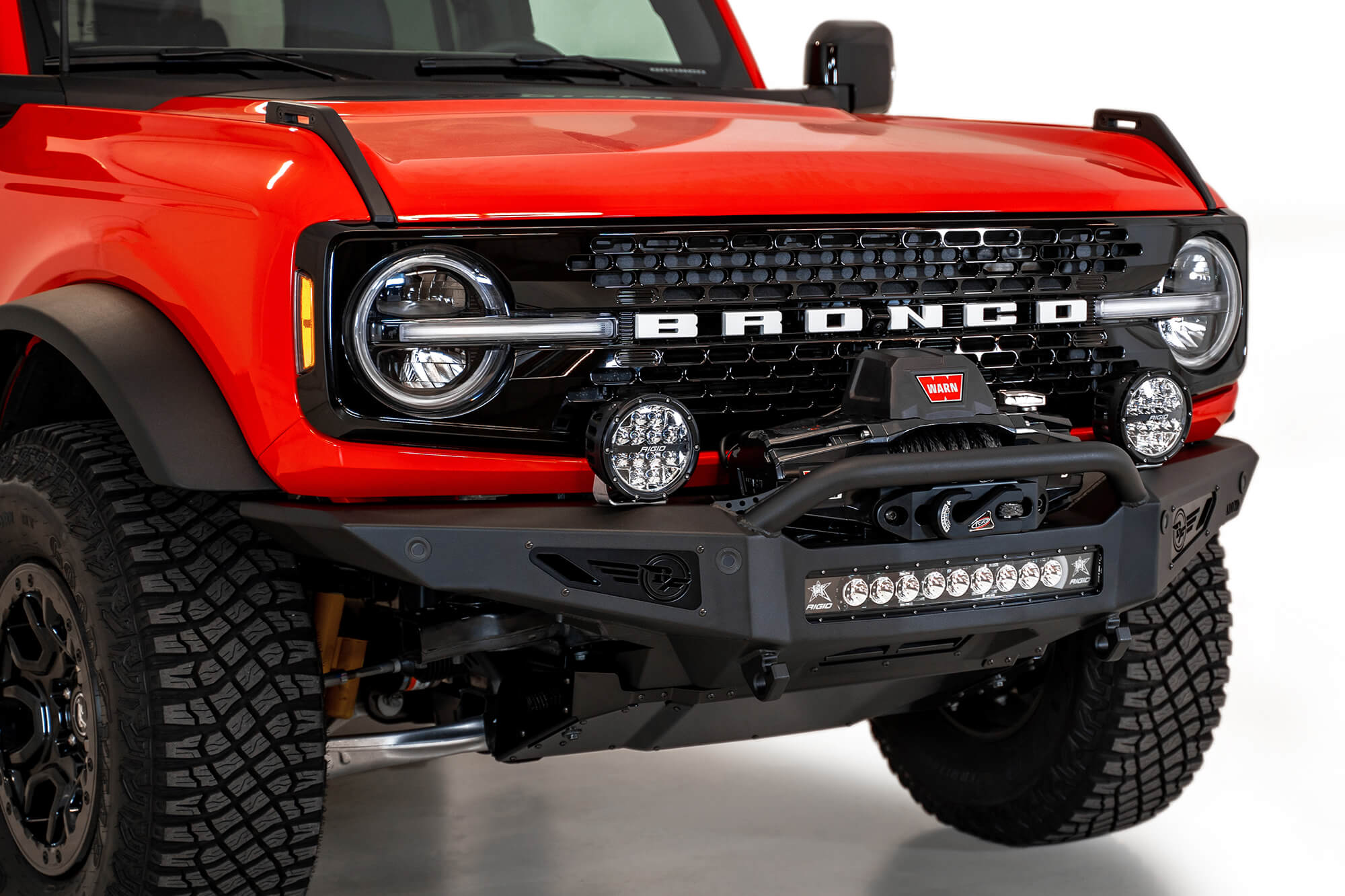 ADD -  Rock Fighter Winch Front Bumper | 21+ Bronco