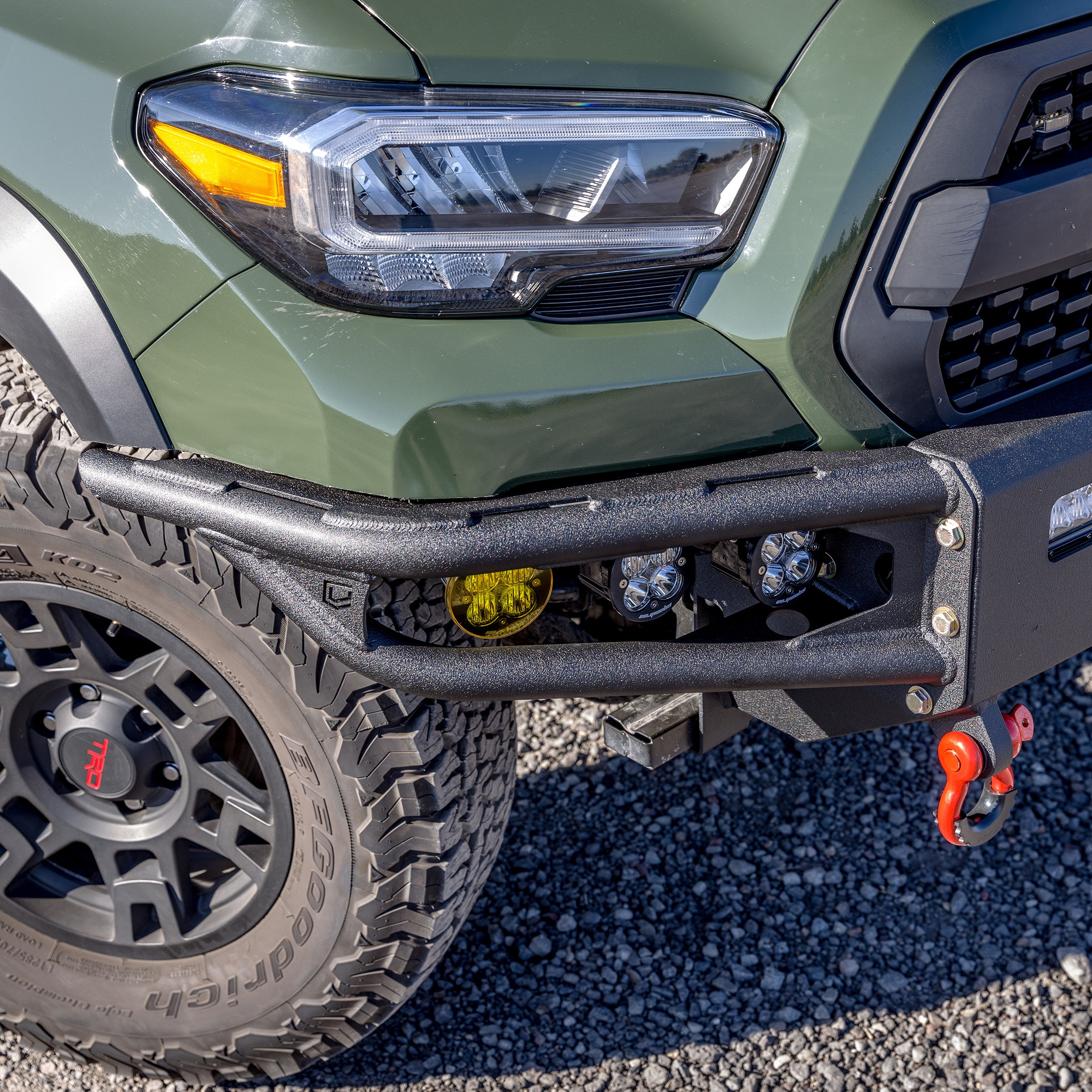 2016-2022 Toyota Tacoma Diablo front winch bumper Chassis Unlimited Inc. 