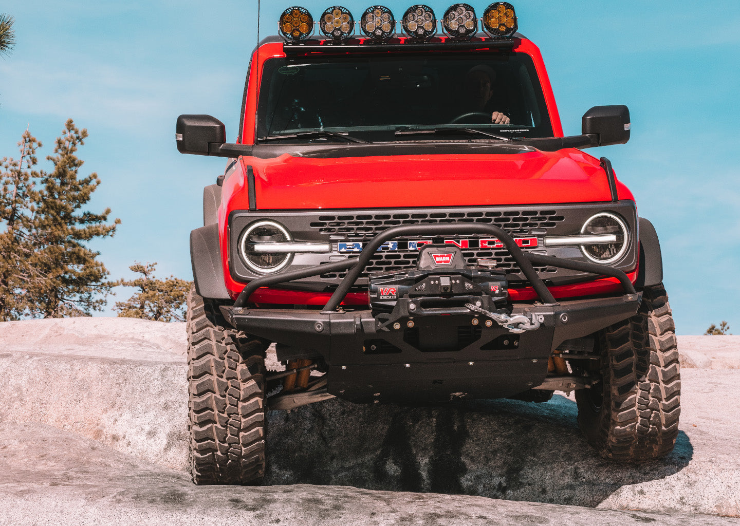 Bronco Front Bumper + Skid Bundle