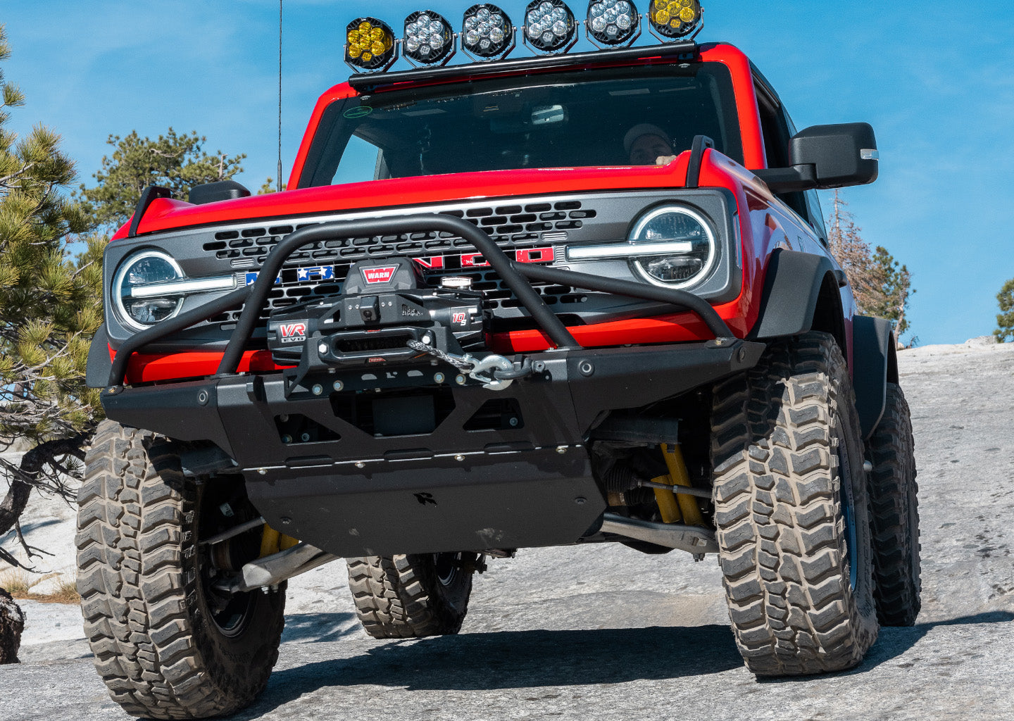 Bronco Front Bumper + Skid Bundle