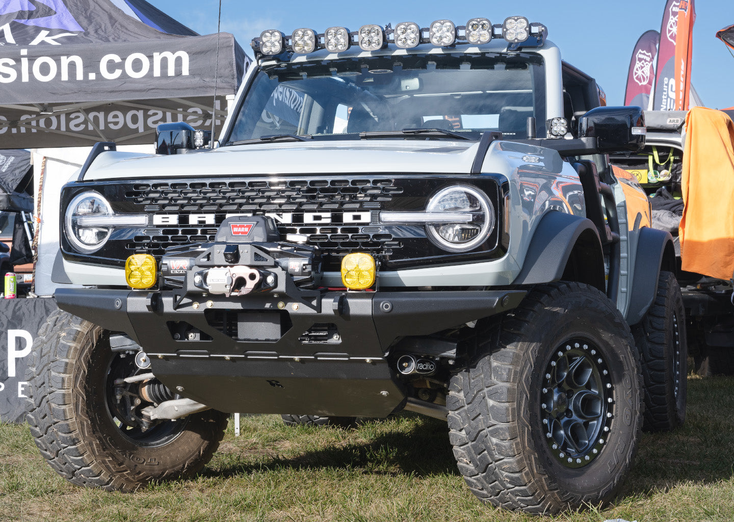 Bronco Front Bumper + Skid Bundle